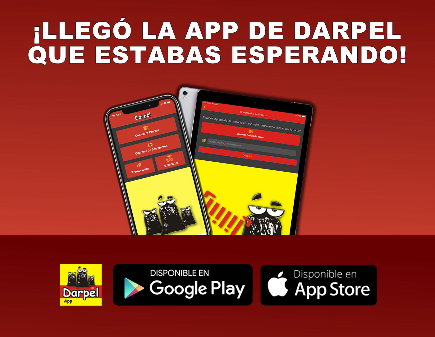 Descargá la App de Darpel!