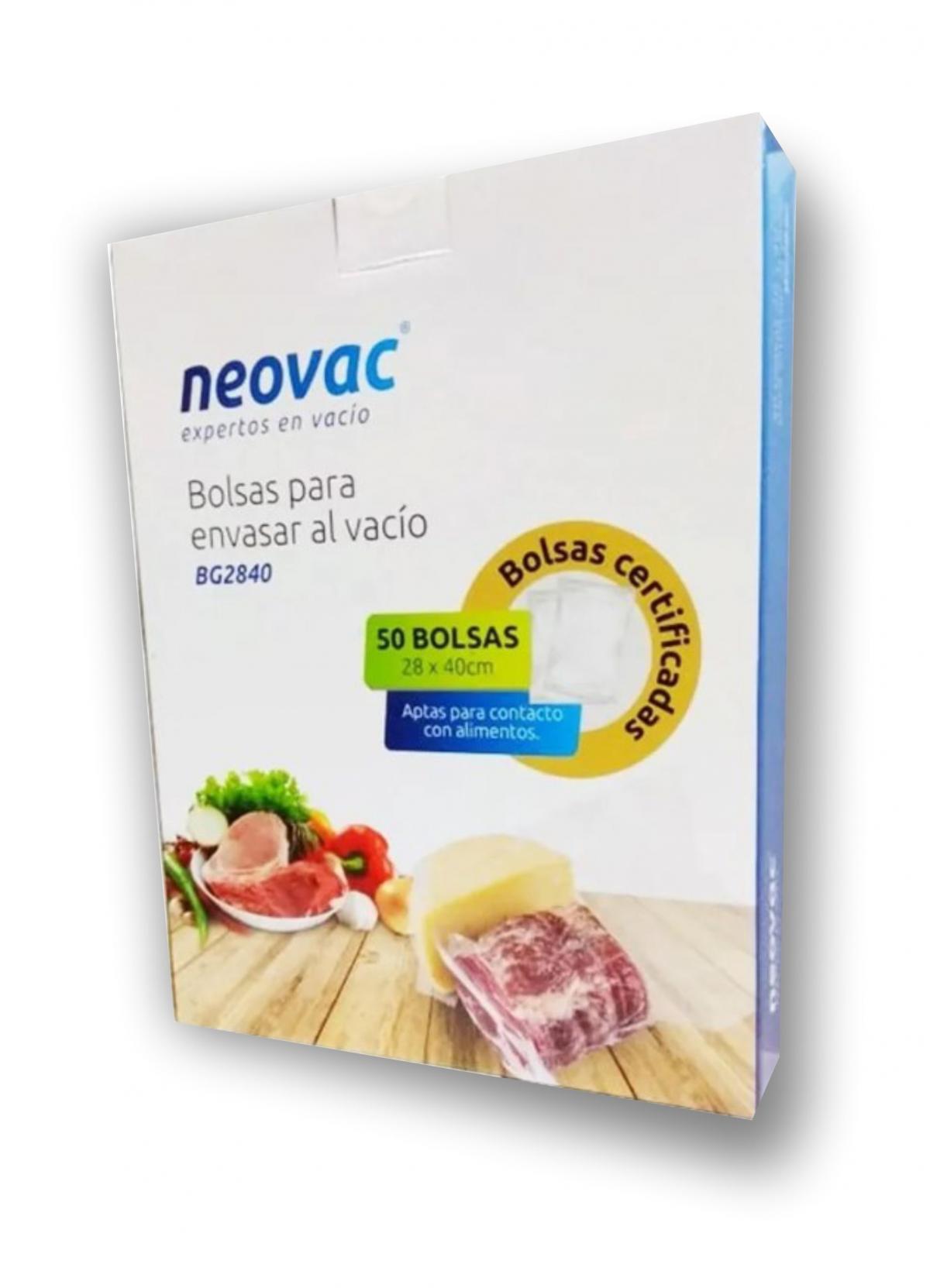 Neovac  Bolsas para envasado al vacío x 50 unidades en caja